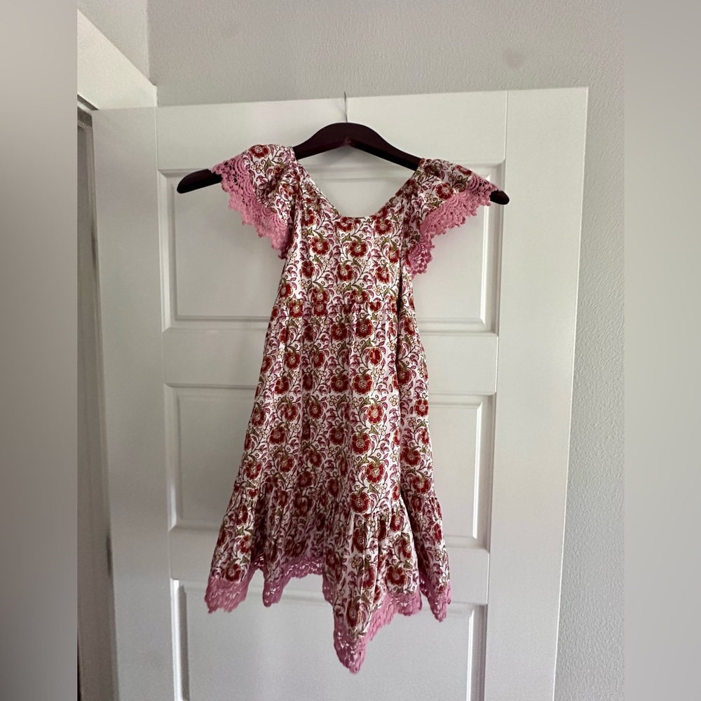 Peek, Fall floral dress, 4/5, Girls